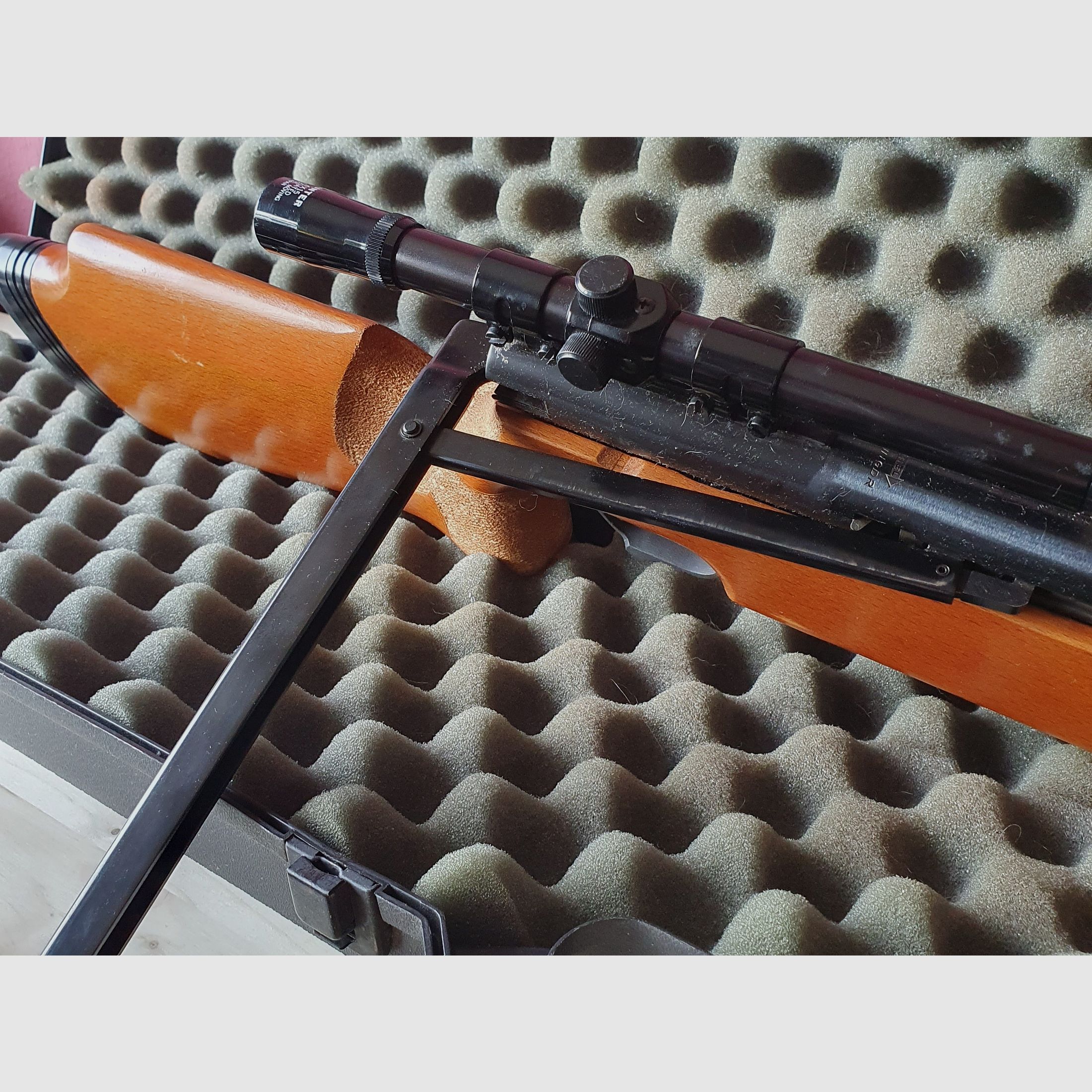 Haenel 312 ddr seitenspanner Match rifle de aire