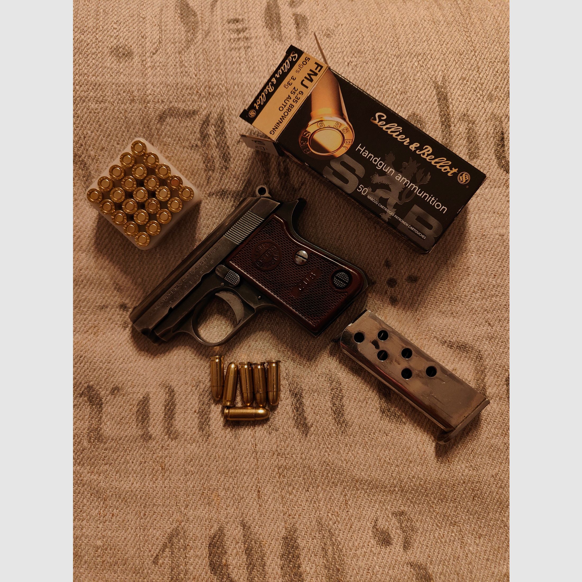 Pistola tascabile Astra Cup 6,35 Browning