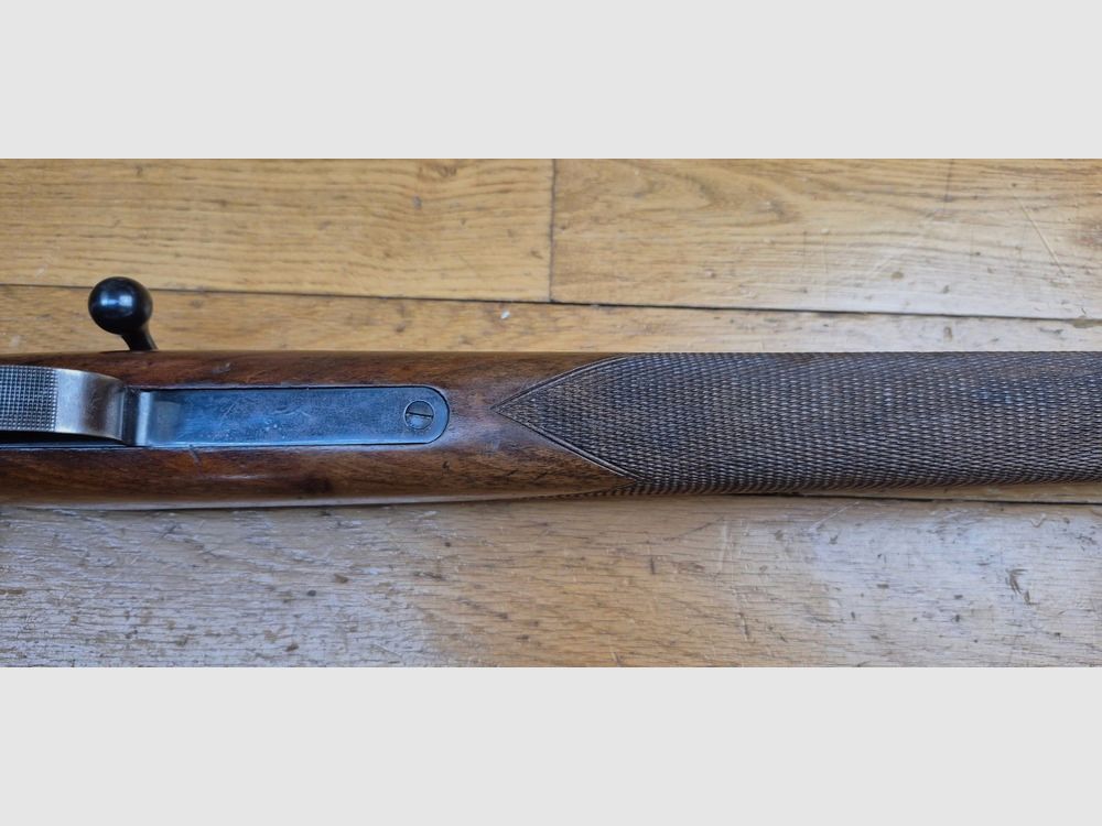 Bellissimo fucile da competizione Mauser ES350 B – III Reich – Modello Meisterschaftsbüchse – 22LR – Arma per principianti 1936 – Numero di serie mono – Canne Premium – Un scheggiatura all'estremità del calcio ma in ottime condizioni generali, quasi nuovo – TBE, immagine 12 di 35