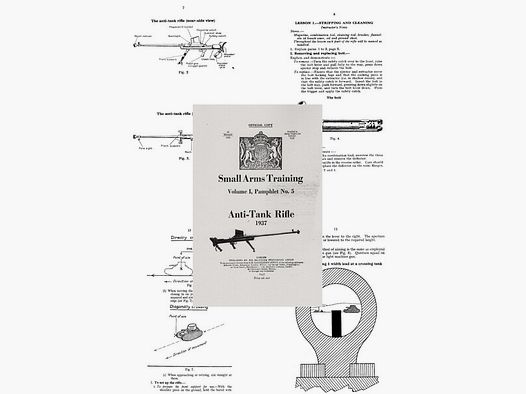 Nachdruck Englische Dienstvorschrift Boys-Panzerbüchse von 1937