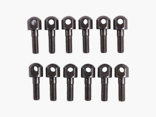UNCLE MIKES Sling stud tipo dome 10-32×5/8″, pack de 12