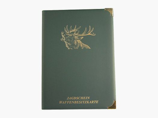 Hunting license case deer