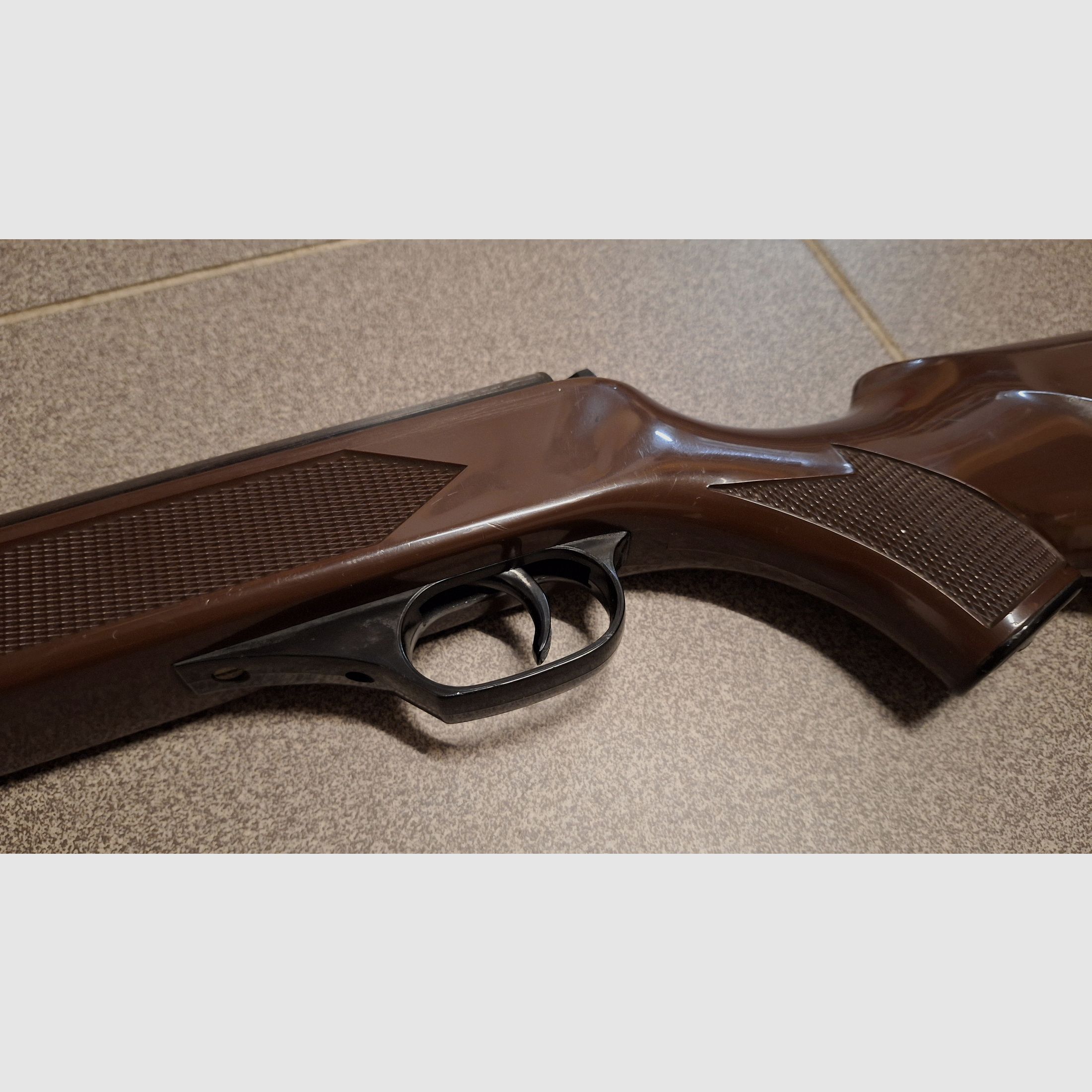 Air rifle Model 304 Haenel Suhl Original DDR Brown 49cm barrel!