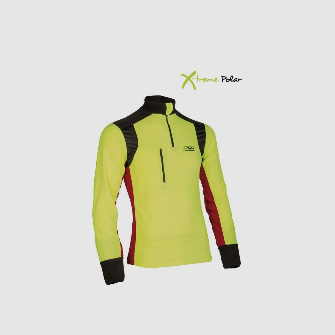 PSS X-treme Polar Fleeceshirt Gelb/Rot 3XL