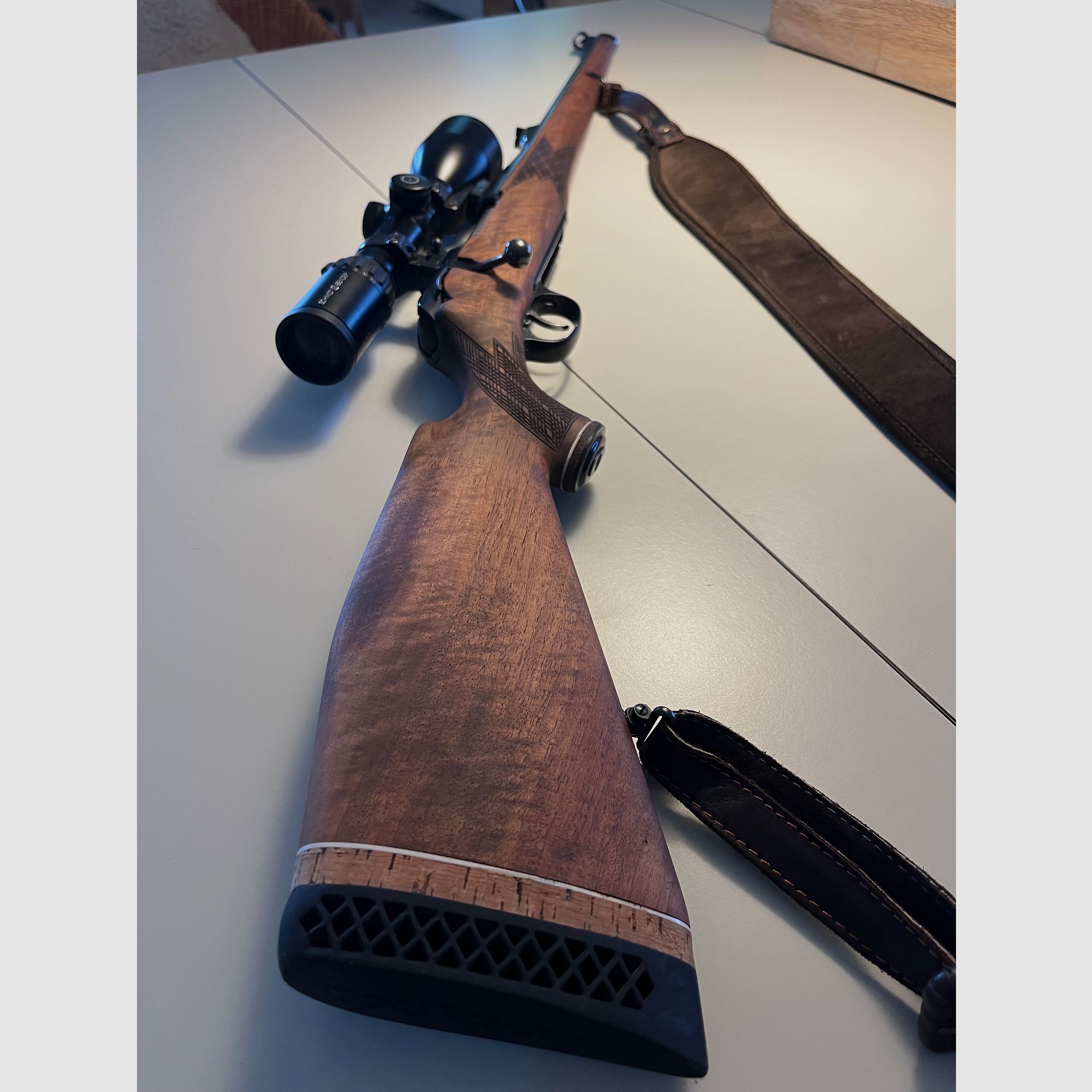 Repetierer Stutzen Schrankwaffe Krico Liebhaberstück Blaser, Sauer, Heym
