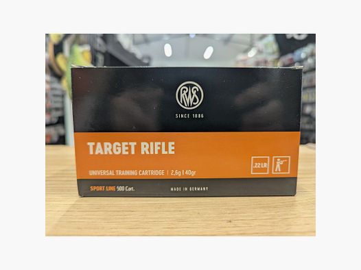 RWS Zielbüchse 40 Grain 22 LR (x500)