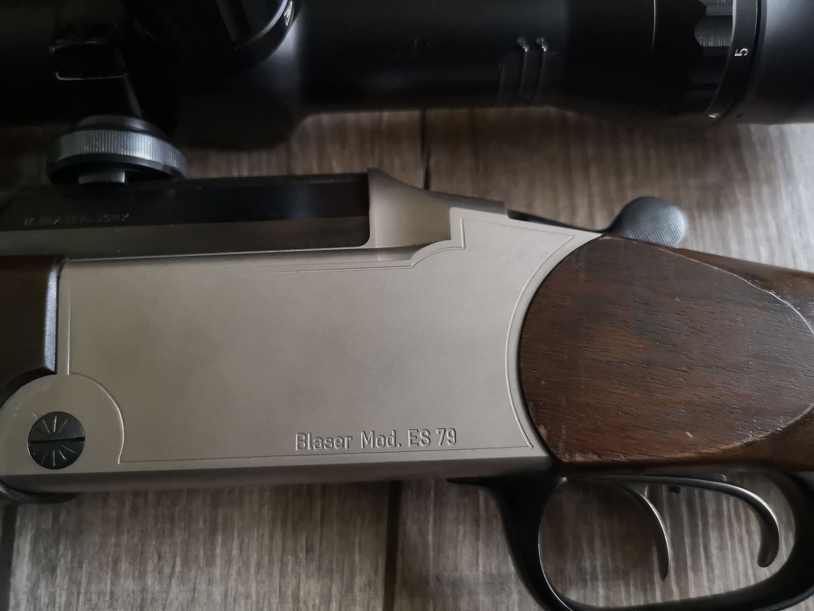 Blaser BS79 Bockbüchsflinte, 12/70, 5,6x50RM