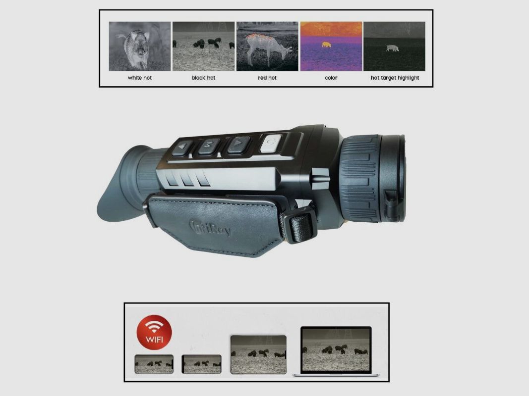 InfiRay Zoom ZH38 Wärmebildkamera mit optischem Zoom