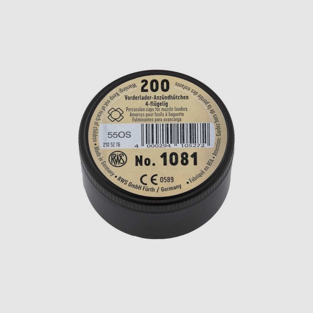 Box of 200 winged primers - No. 1081 - 200 winged primers, image 2 of 2