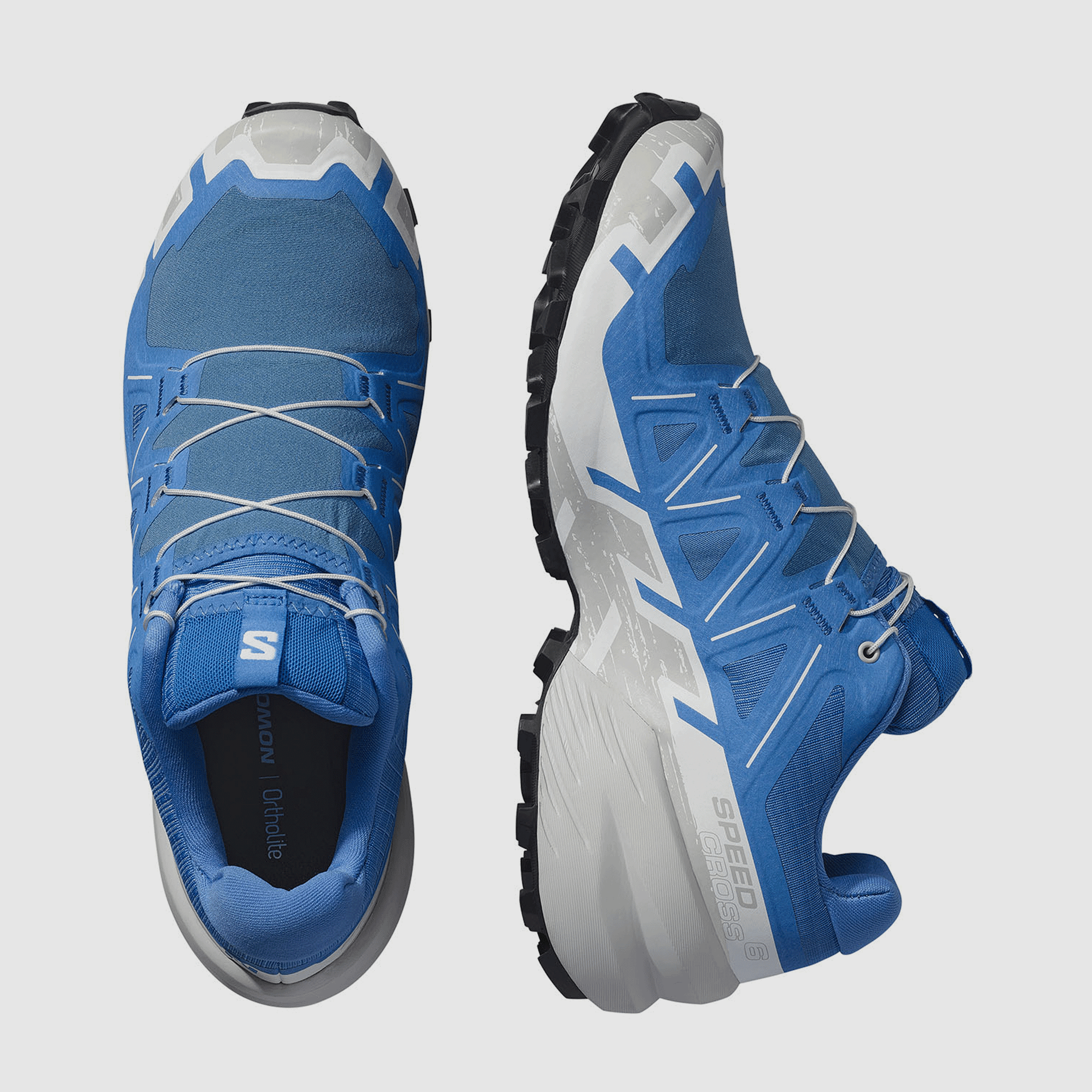 SALOMON – MEN – SPEEDCROSS 6 French Blue / Lunar Rock / White, image 6 of 6
