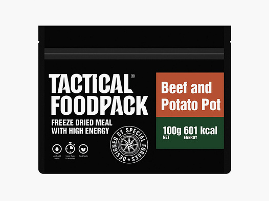 Tactical Foodpack Piatto Principale Stufato di Manzo con Patate