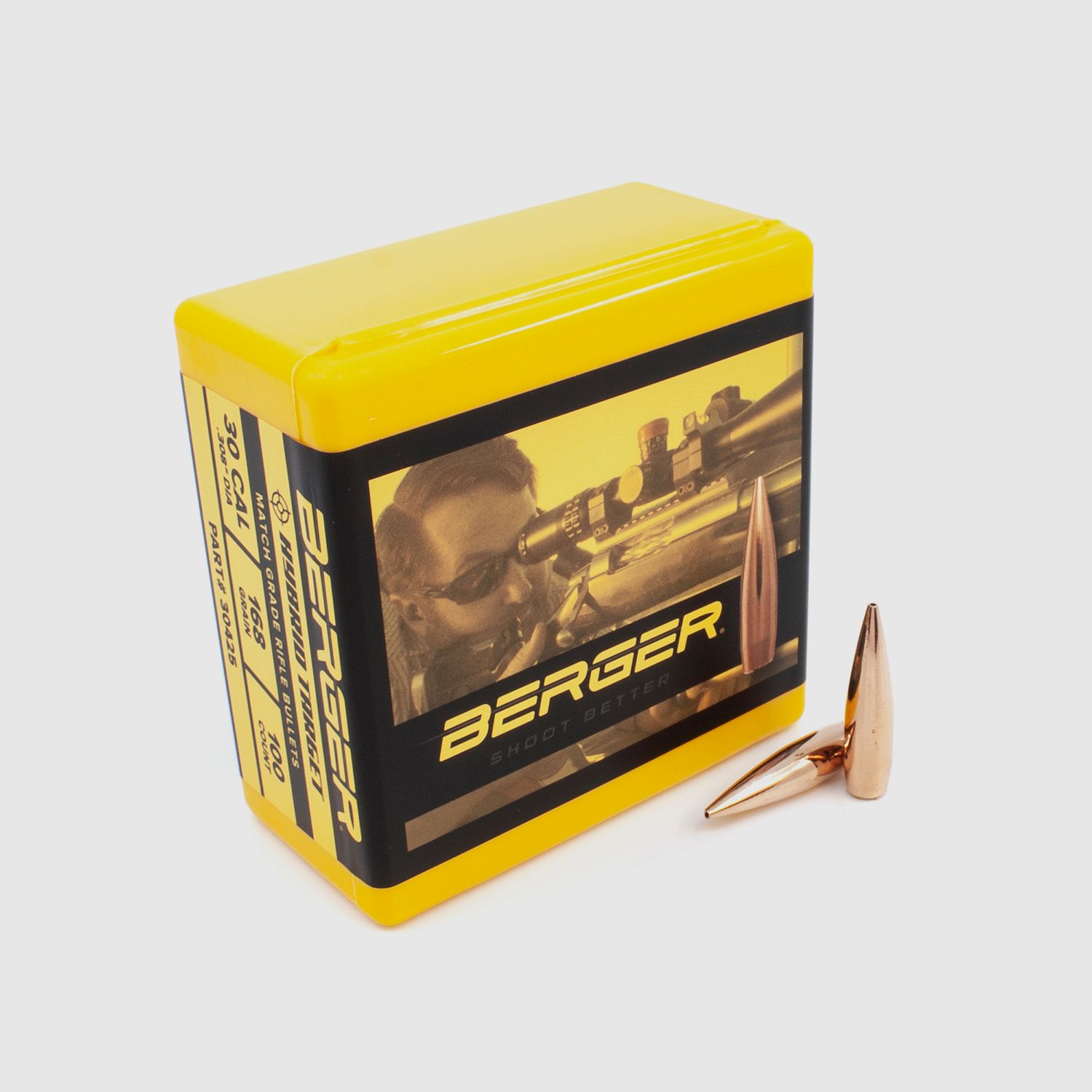 Berger Geschoss .30 Hybrid Target 168GR 100 Stück