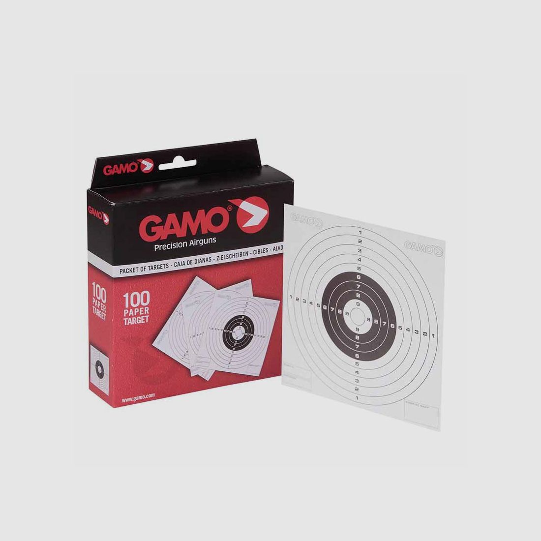 Boîte de 100 cibles Gamo, image 2 sur 2