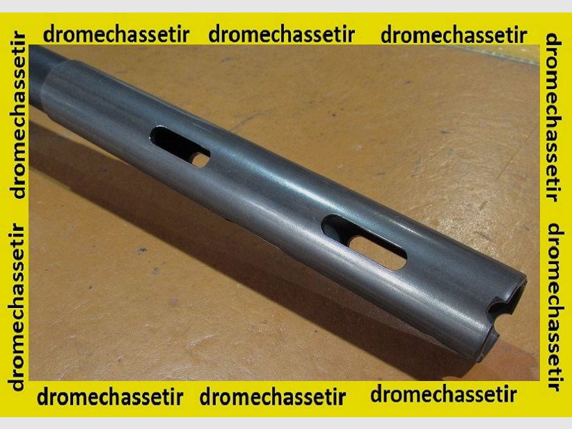 Flammenblende aus Stahl mit Gewinde für Vorderschaftrepetierer Kal. 12, Länge 15 cm, Bild 5 von 5