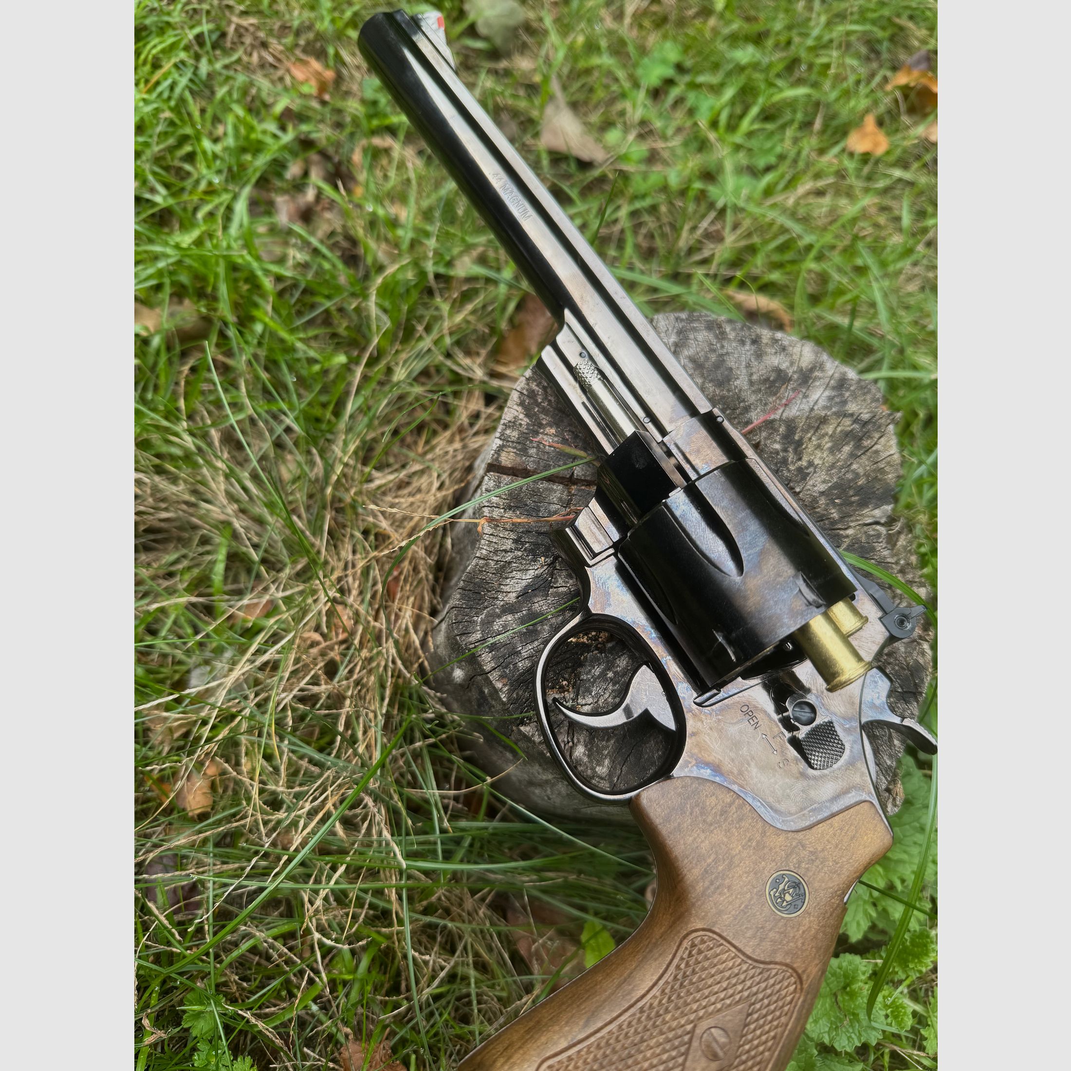 Smith & Wesson M 29 CO2 Revolver bb+Diabolo 1x Used