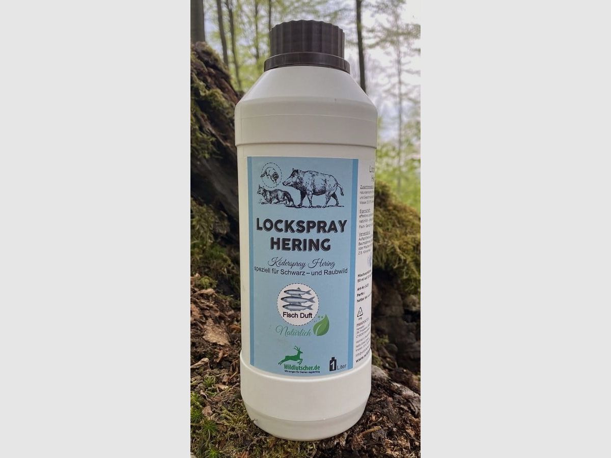 Appâts liquides pour animaux sauvages parfumés au hareng 1 litre