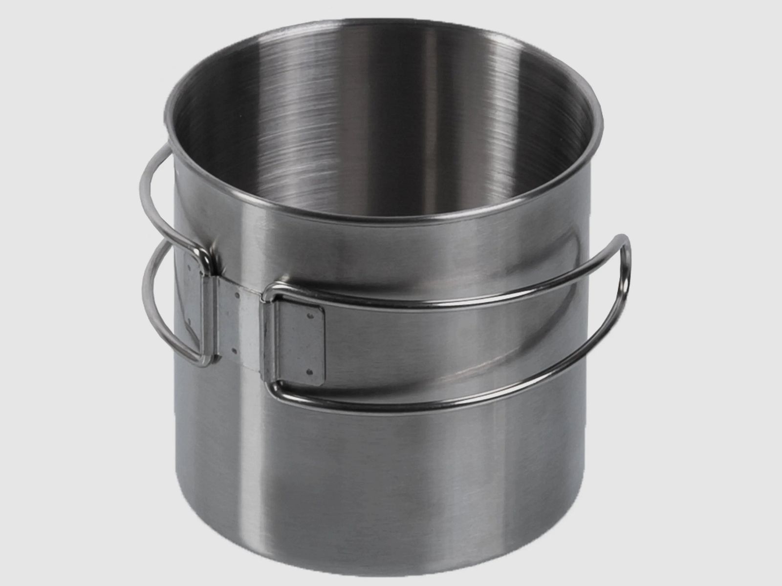 Mil-Tec Trinkbecher Edelstahl Drahtgriffe 800 ml