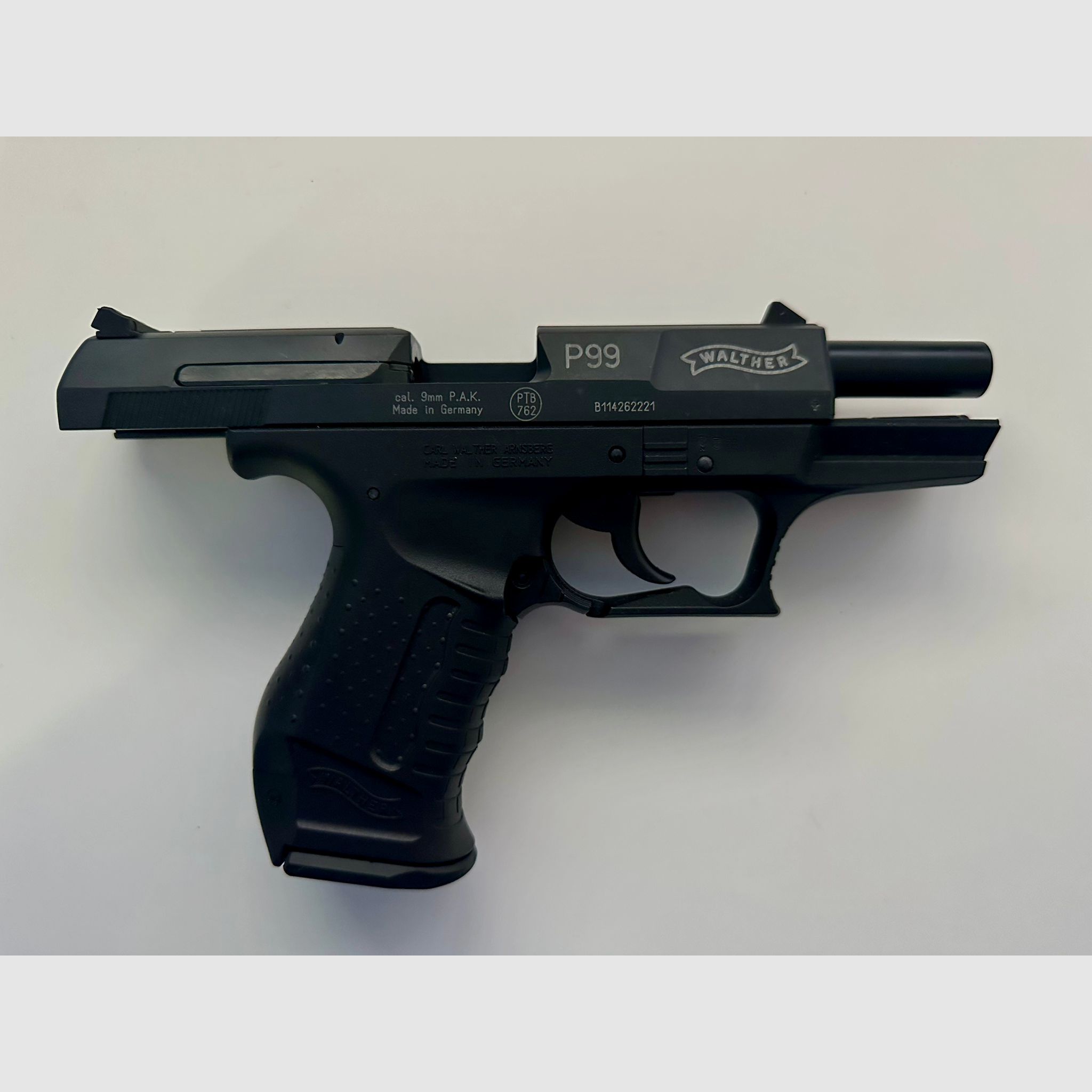 Walther P99 pistolet alarmowy 9mm P.A.K. czarny