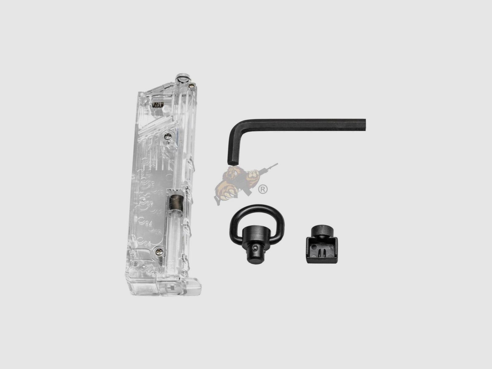 MGCR 556 GBBR 10" Gas Blow Back Softair Gewehr Frei ab 18 – Schwarz -F- | G&G