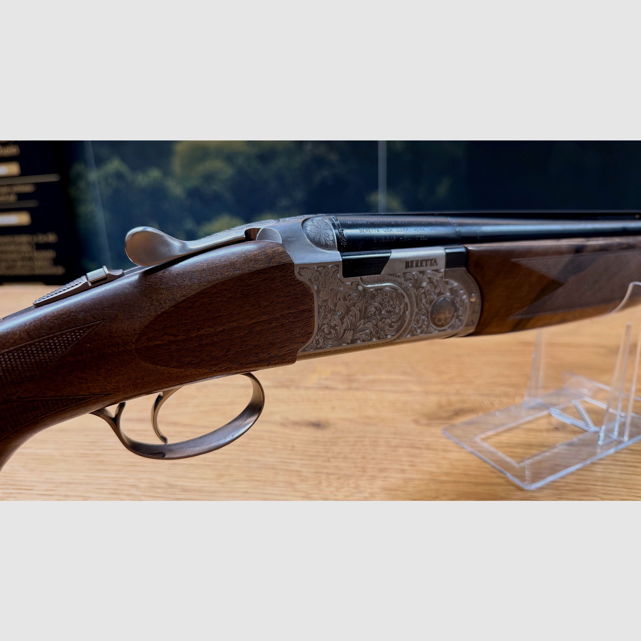 Beretta 686 Silver Pigeon 1 Vittoria Jagd Bockdoppelflinte / 12/76 / LL 71cm, Bild 6 von 6