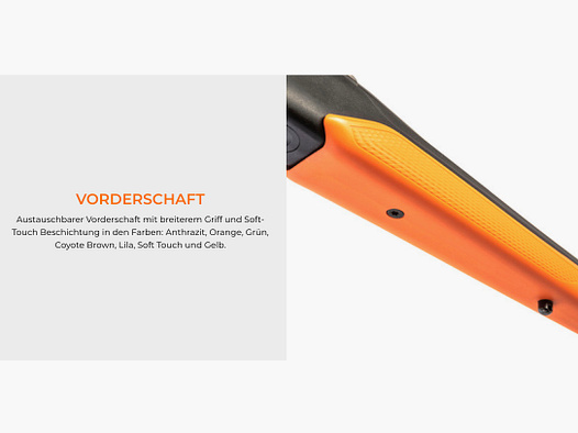 Tikka Vorderschaftelement Zubehör breit orange T3x