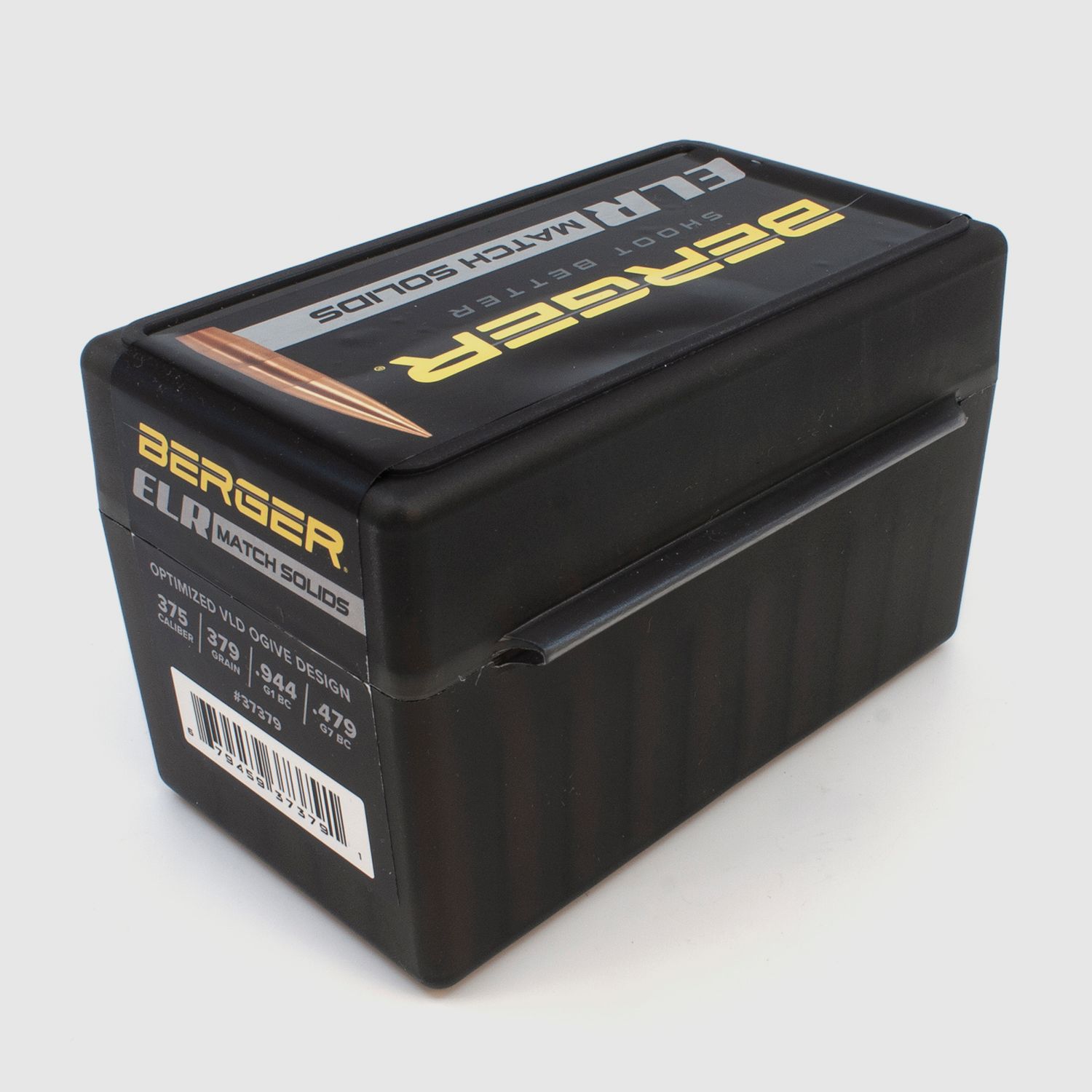 Berger Geschoss .375 ELR Match Solid Bullets 379GR 50 Stück