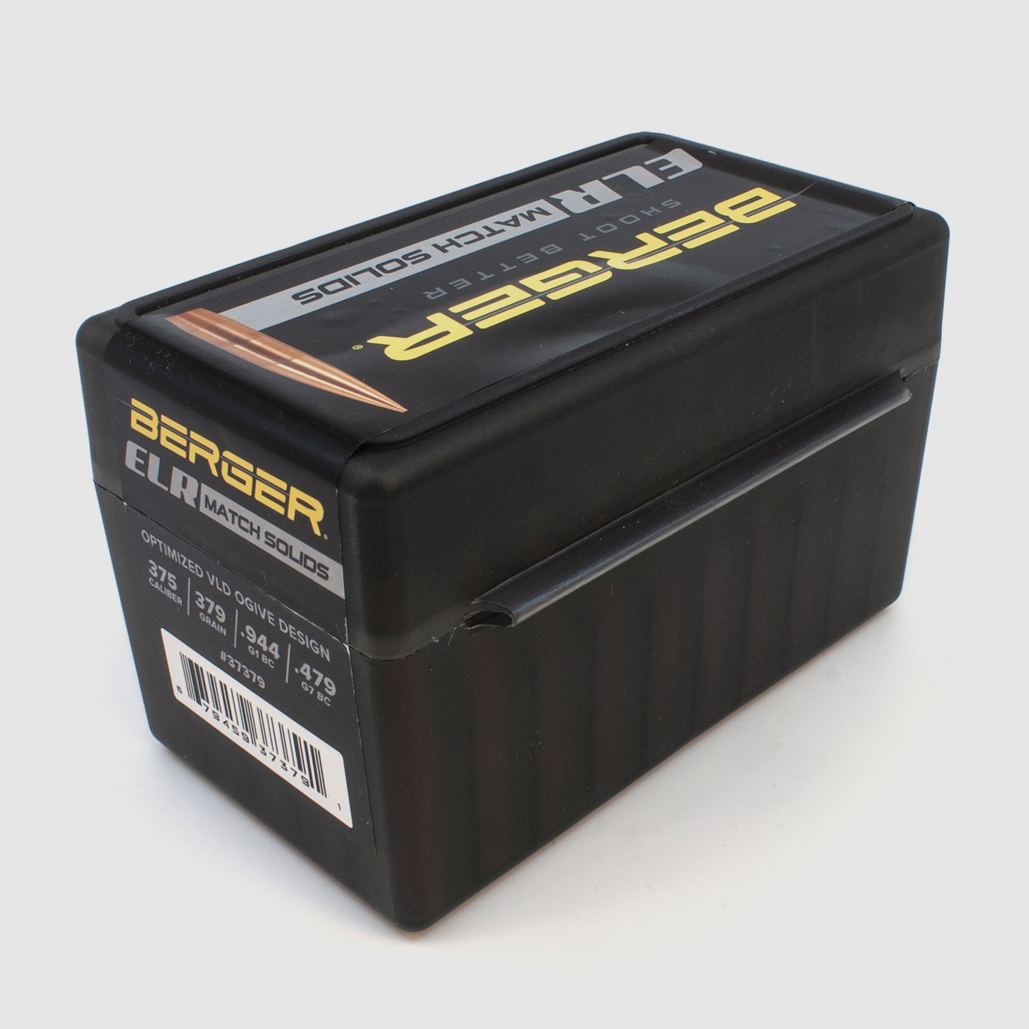 Berger Bullet .375 ELR Match Solid Bullets 379GR 50 Pieces