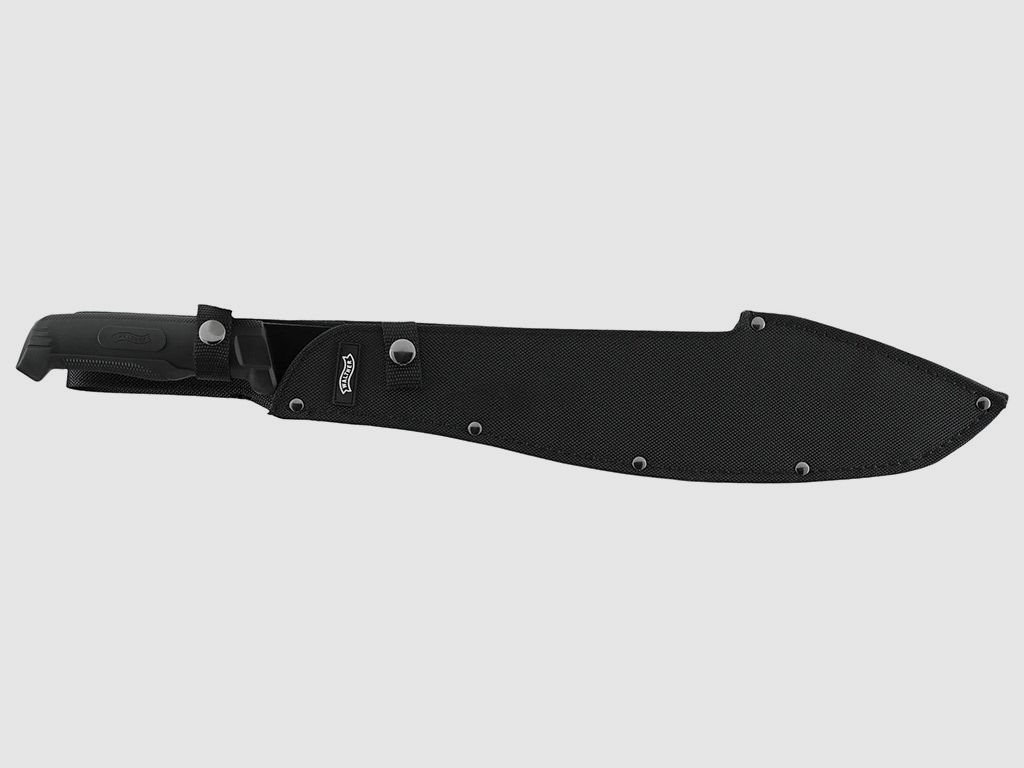 Machete Walther Mach Tac1 Stahl 440A KlingenlĂ¤nge 40 cm inklusive Nylonscheide (P18)