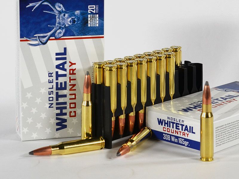NOSLER Whitetail Country .308 Winchester 165 grs 1 verpakking (20 schoten à 1,495 €*)