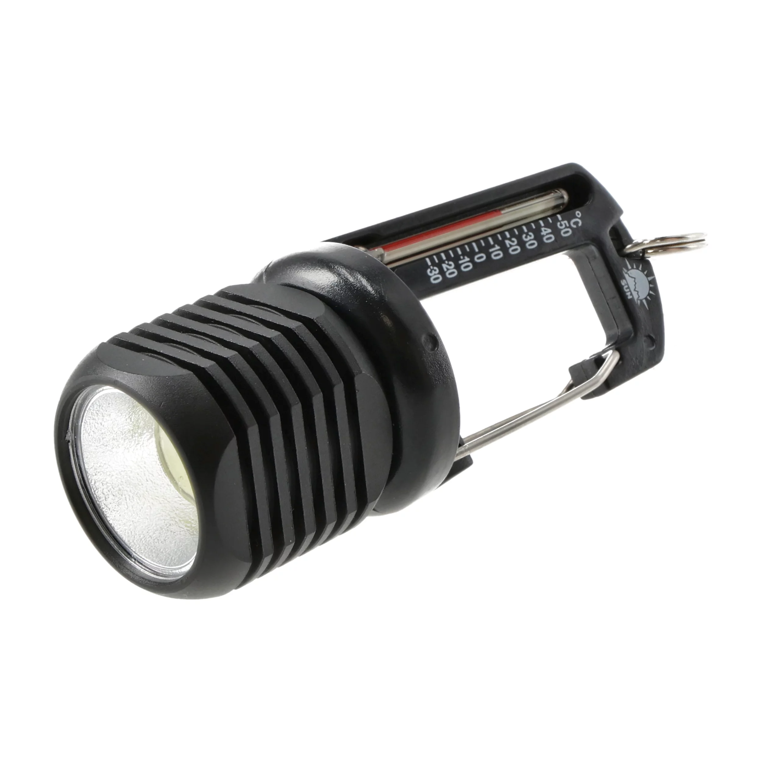 Keychain, carabiner with thermometer and flashlight Sun Co. TempaTorch (303-C), image 4 of 8