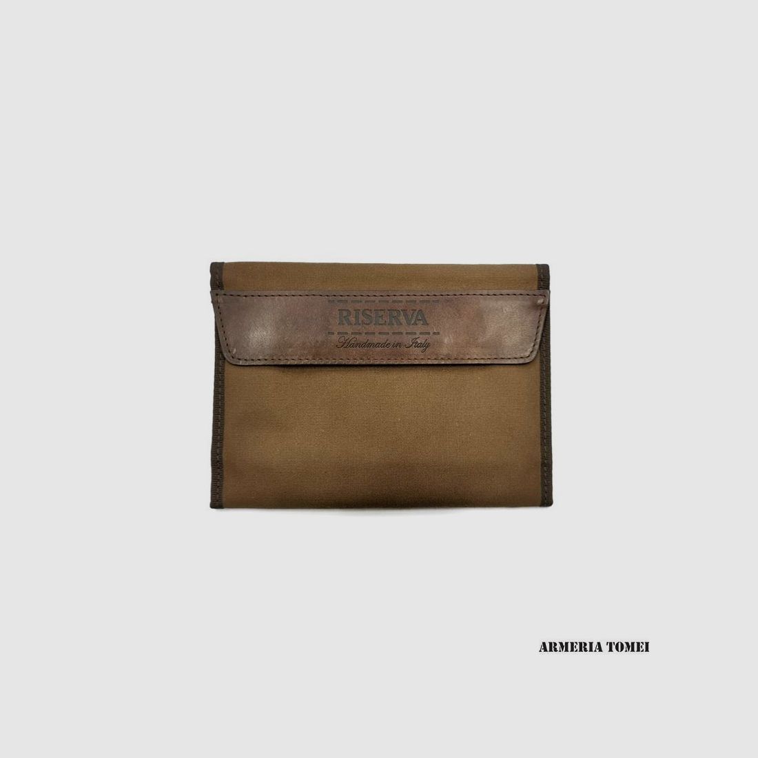 RISERVA – Dokumentenmappe aus IDROX-Canvas/Leder, Bild 1 von 3