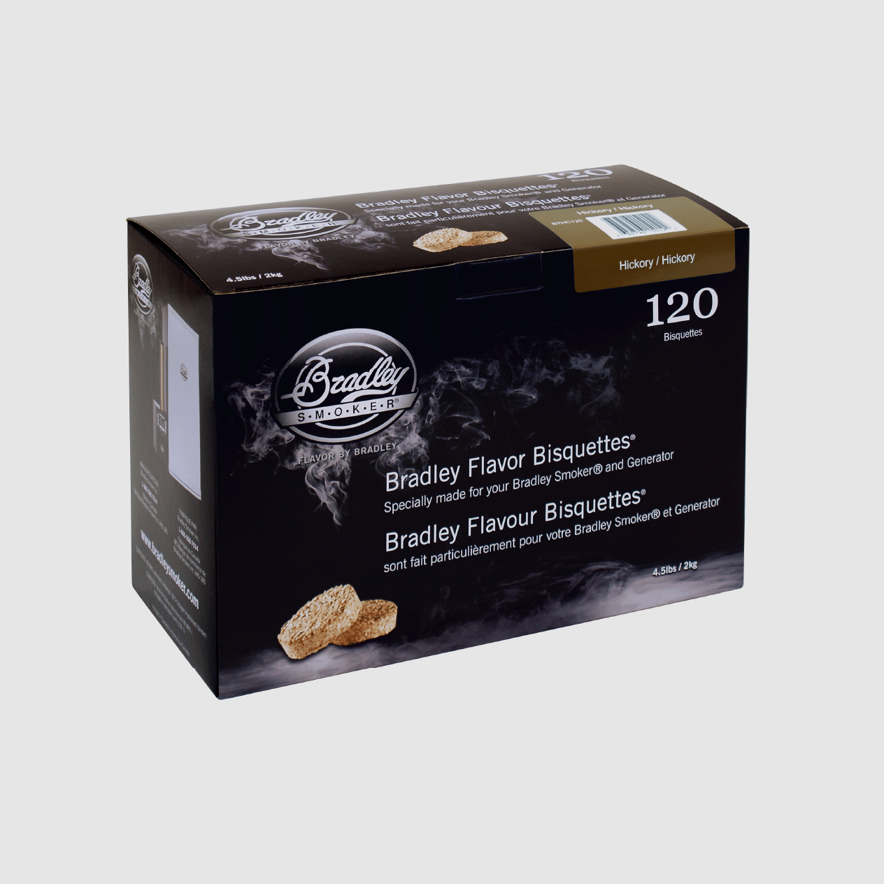 Bradley Briketts Hickory 120 Stück