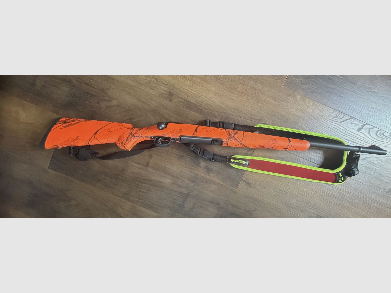 Precision meets style - the Savage Arms 111 FC in Realtree AP Orange optimal for tracking.