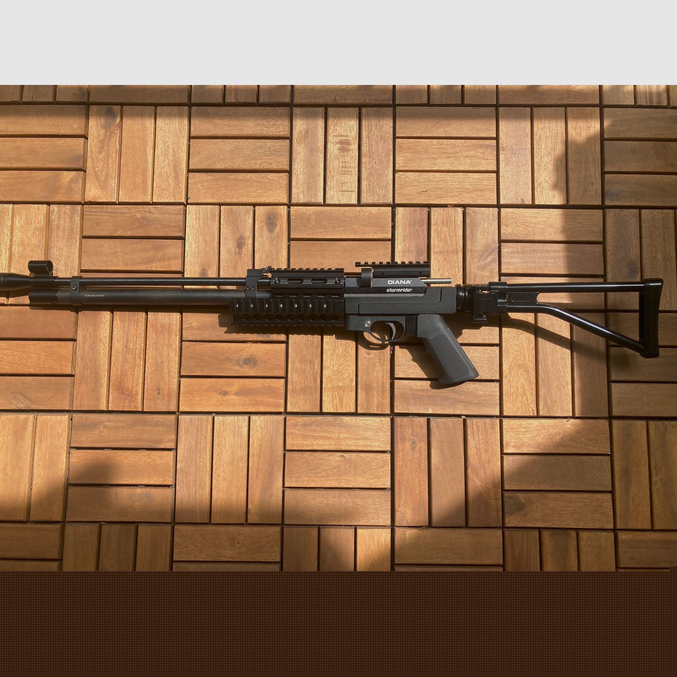 Aluminium body kit AK47 style for Diana Stormrider Trailscout Bandit Chaser Airbug (CP1 CP2 PP800 PR900) NO 3D printing