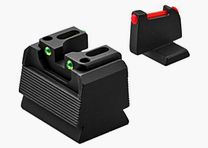 LPA Sights Red-Dot kompatybilny celownik RDF Fiber-Optic Zielono-Czerwony dla WALTHER PDP OR