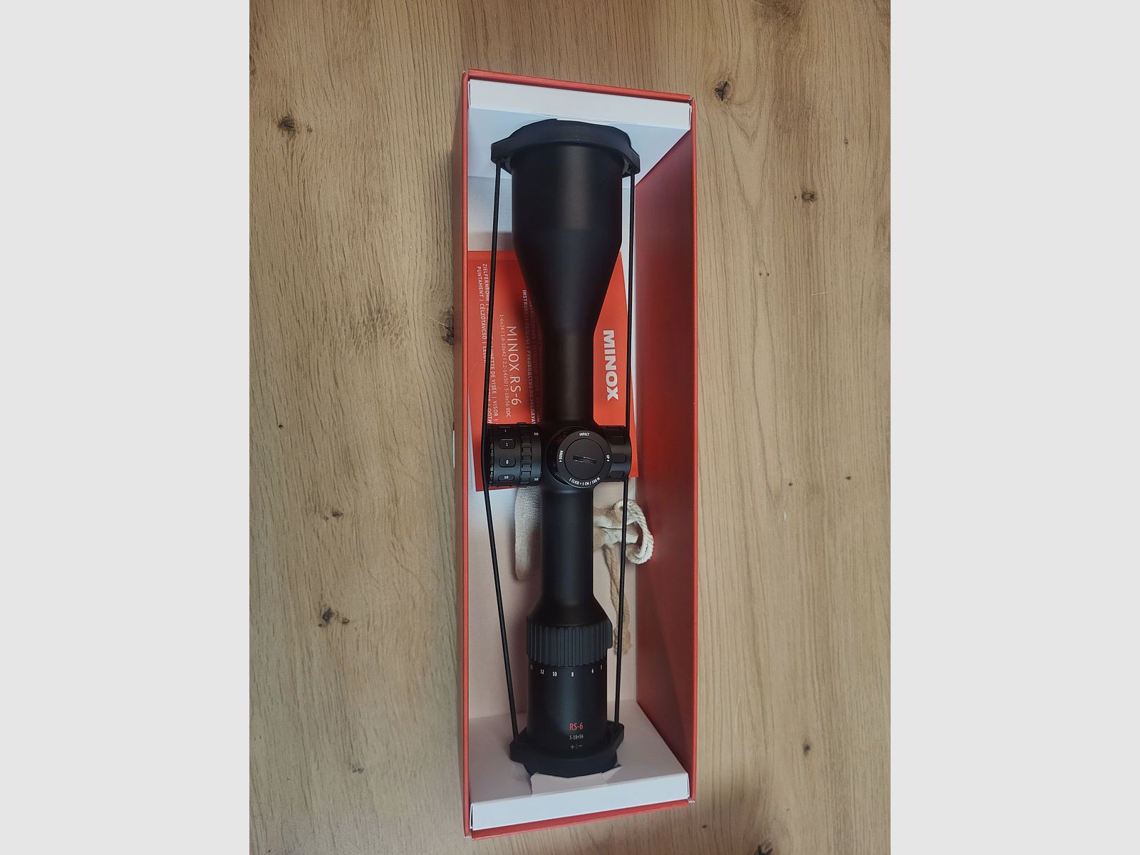 Minox RS 6 3-18x56 telescopio de mira