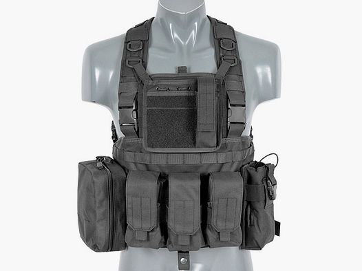 Force Recon Chest Harness - Black [8FIELDS]