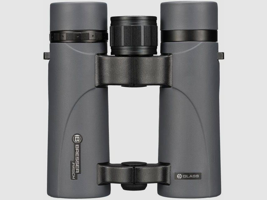 BRESSER 1721035 Pirsch ED 10x34 binoculars phase coating with case and strap