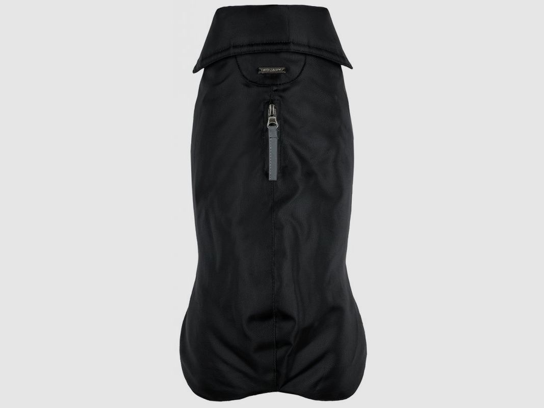 Wouapy Hunderegenmantel Maneau Schwarz 38