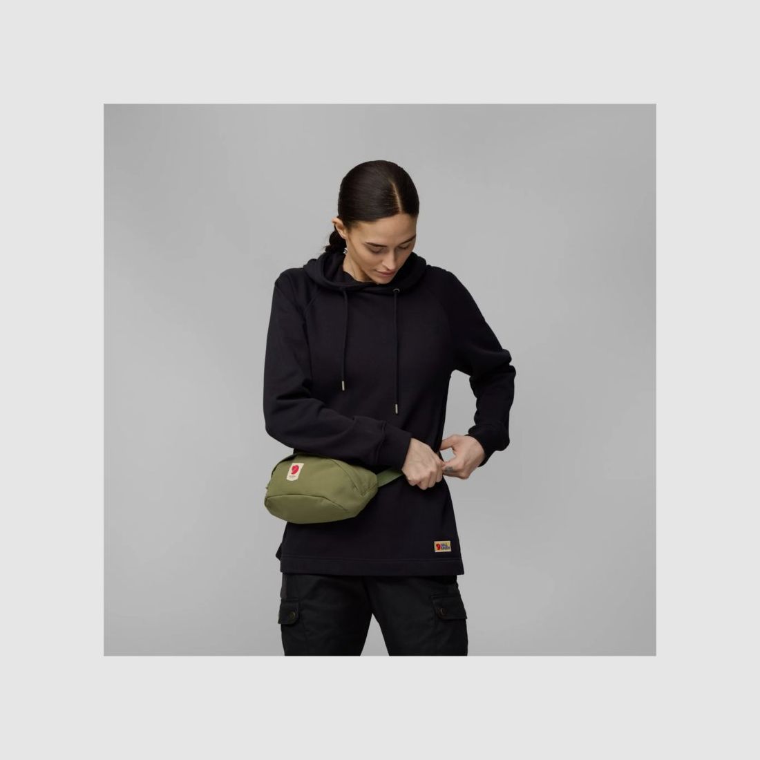 Fjällräven Hüfttasche Ulvö Hip Pack Medium | green, Bild 10 von 20