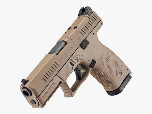 Die P13 der Bundeswehr (CZ Uhersky Brod P-10 C FDE) 9mmLuger