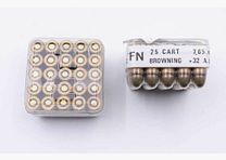 FN Fabrique Nationale Liegi Munizioni per Pistole 7,65mm Browning/.32ACP