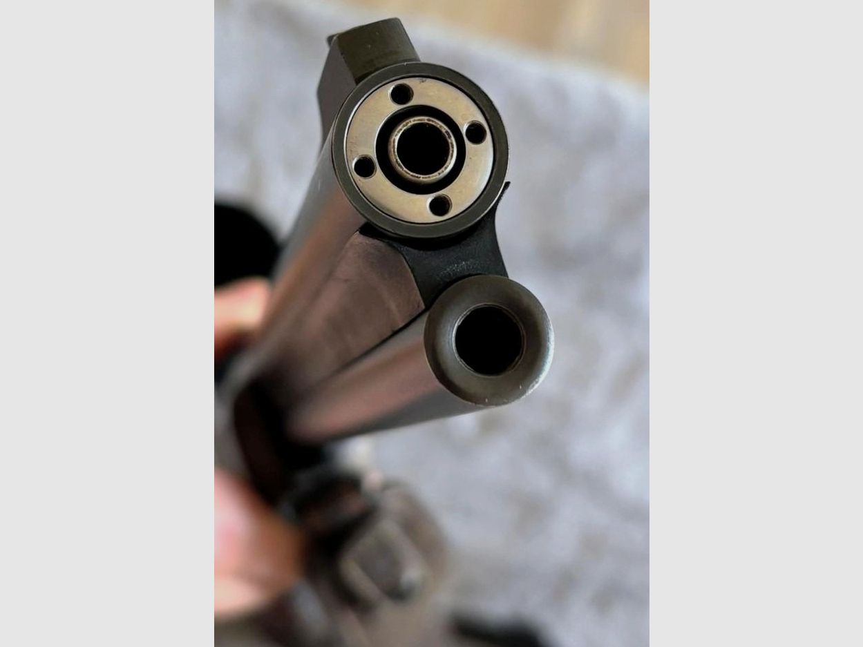 Bockbüchsflinte mit Einstecklauf