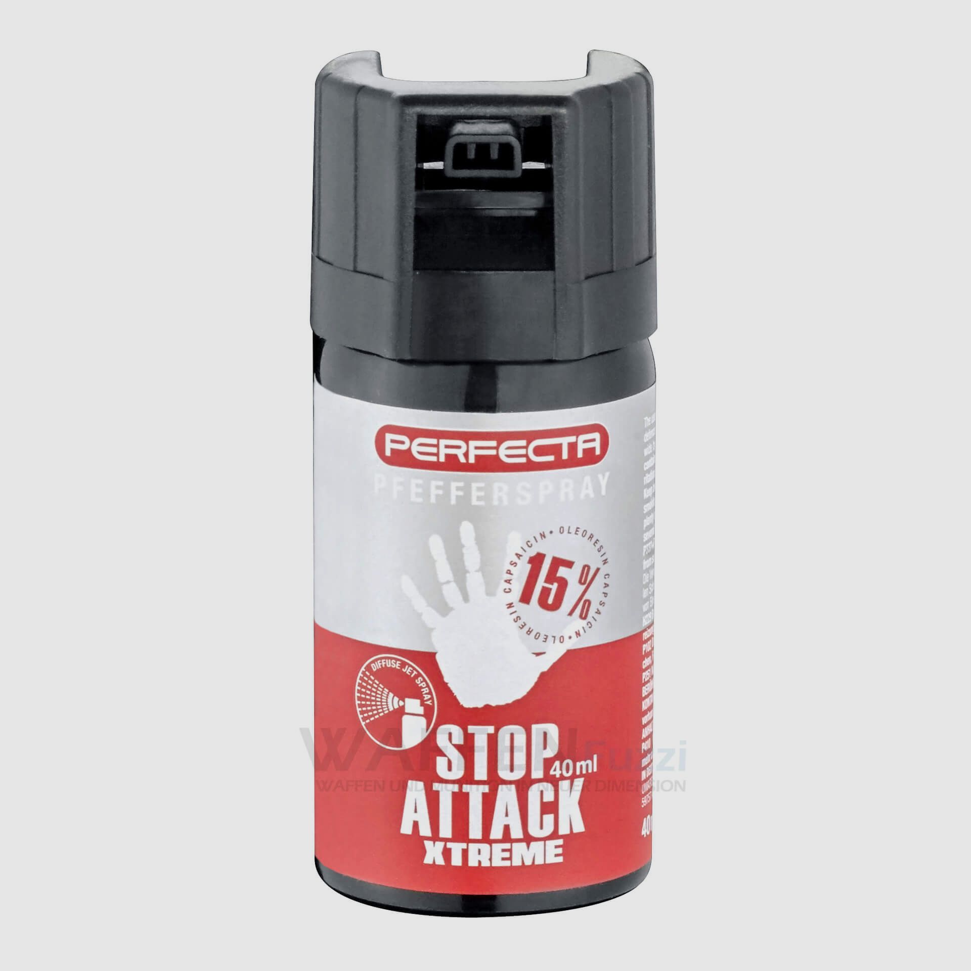 Perfecta Stop Attack Xtreme Pepperspray 40ml Conische Straal