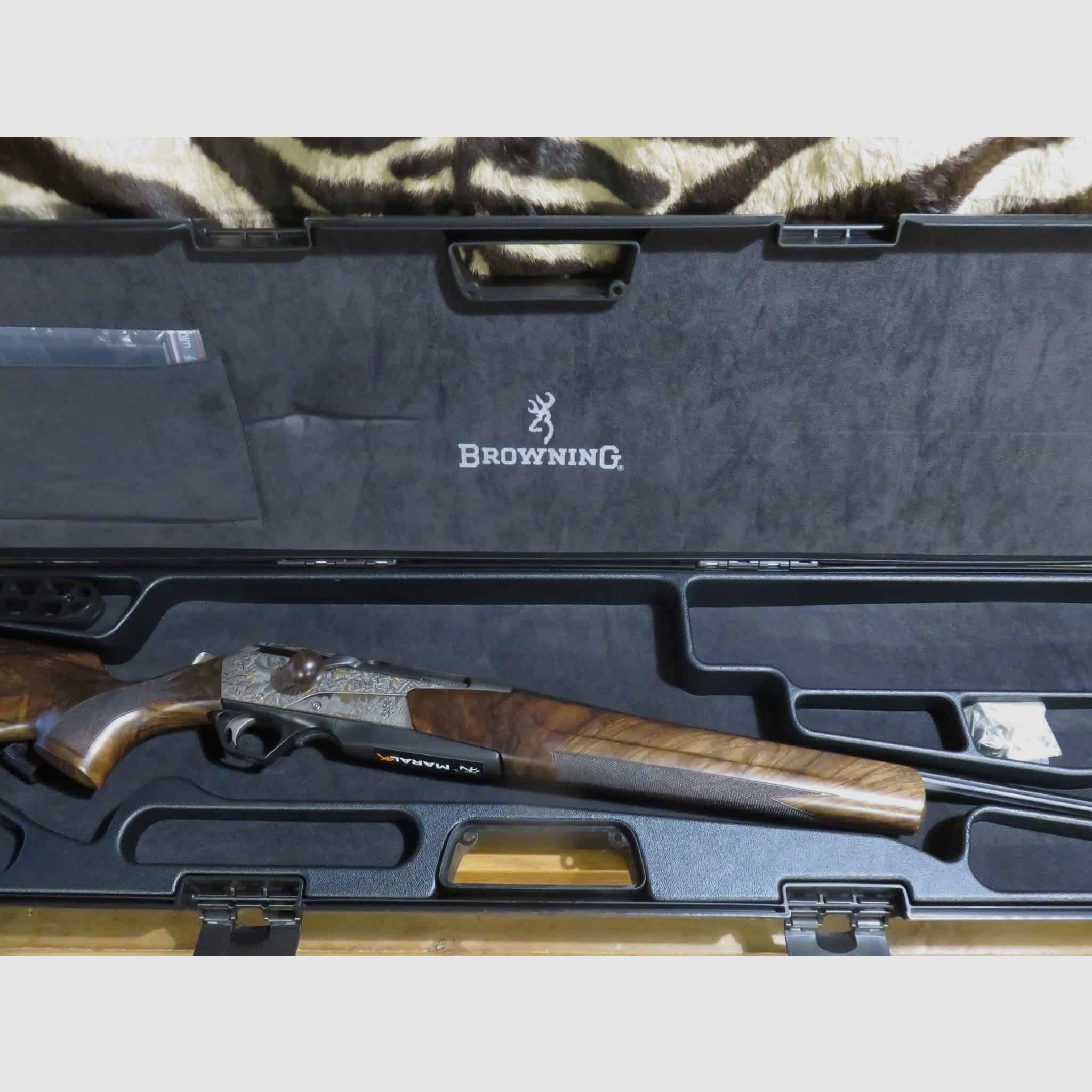 BÜCHSE BROWNING Maral 4X Autumn Bavarian Grad 4 Kal.300wm Lauf 61 cm, Bild 11 von 11