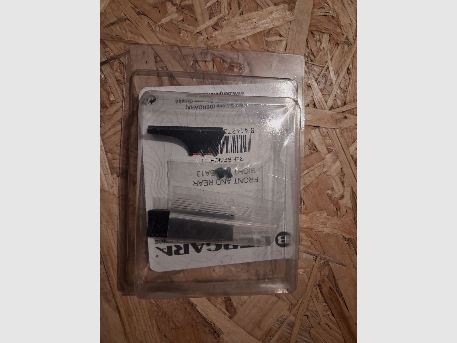 Bergara BA 13 TD Original rear sight front sight