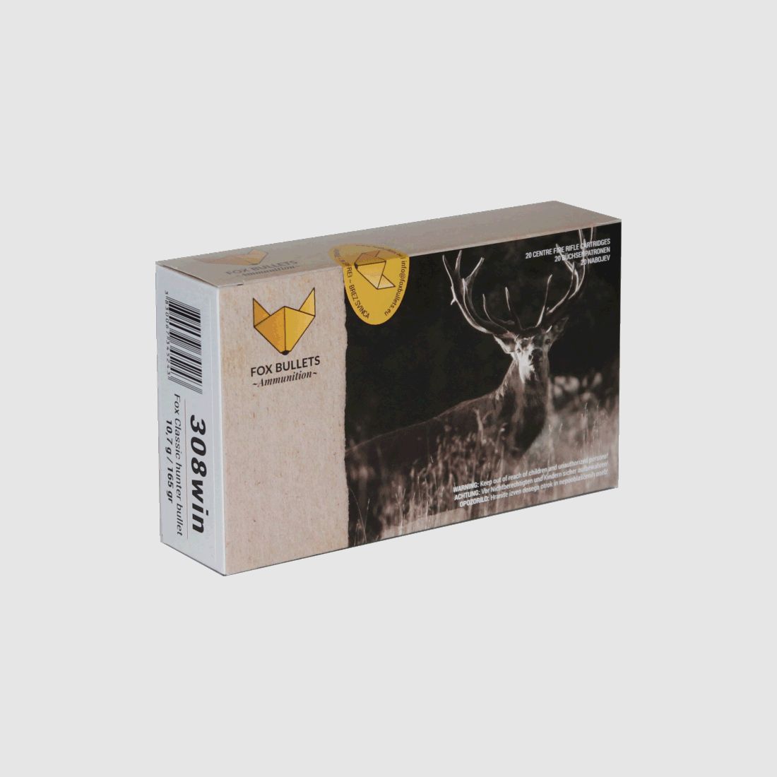 FOX Jagd Munition -bleifrei - .308 Win. 165 grs.