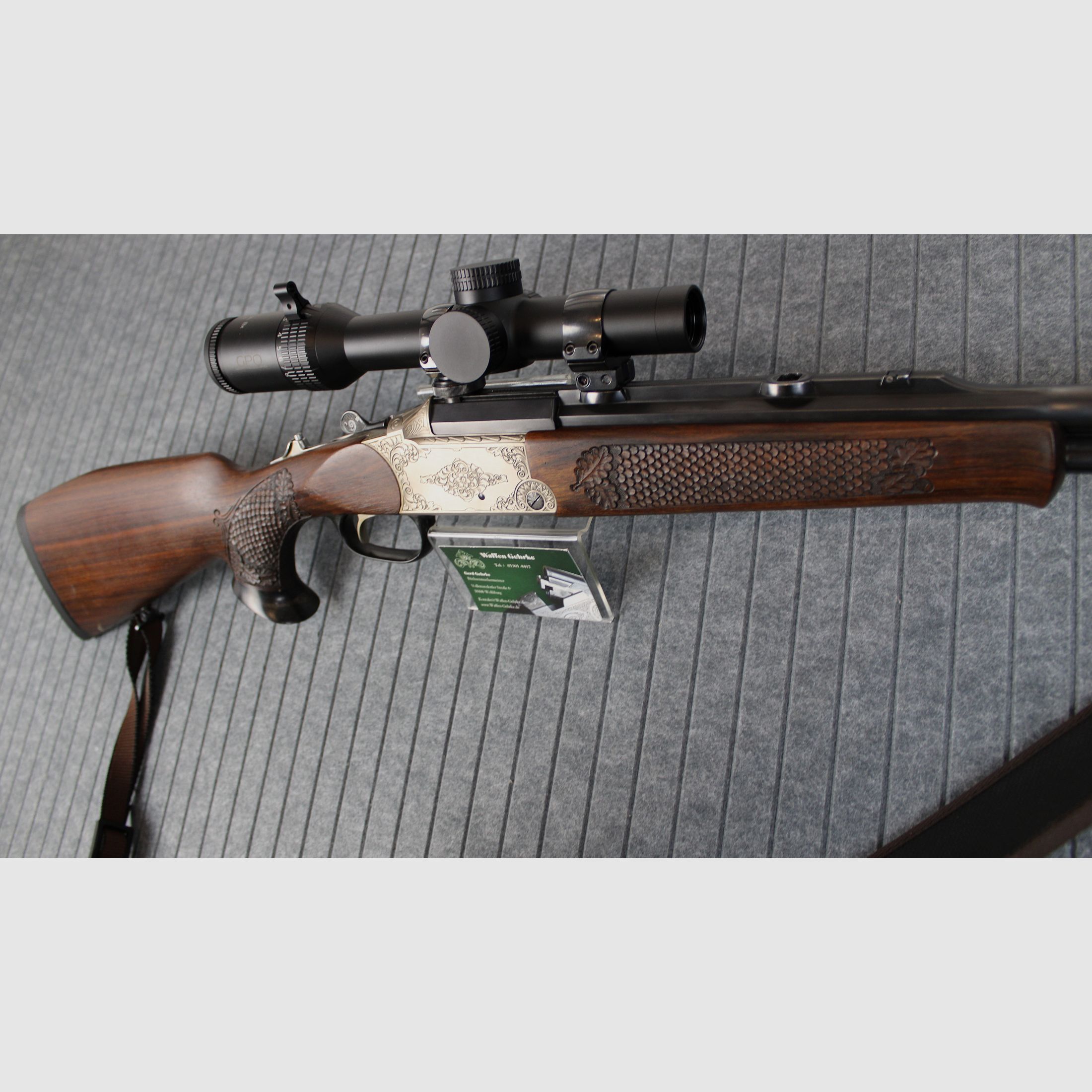 Blaser Bockdoppelbüchse .30-06 Spr. GPO Spectra 8X 1-8X24i