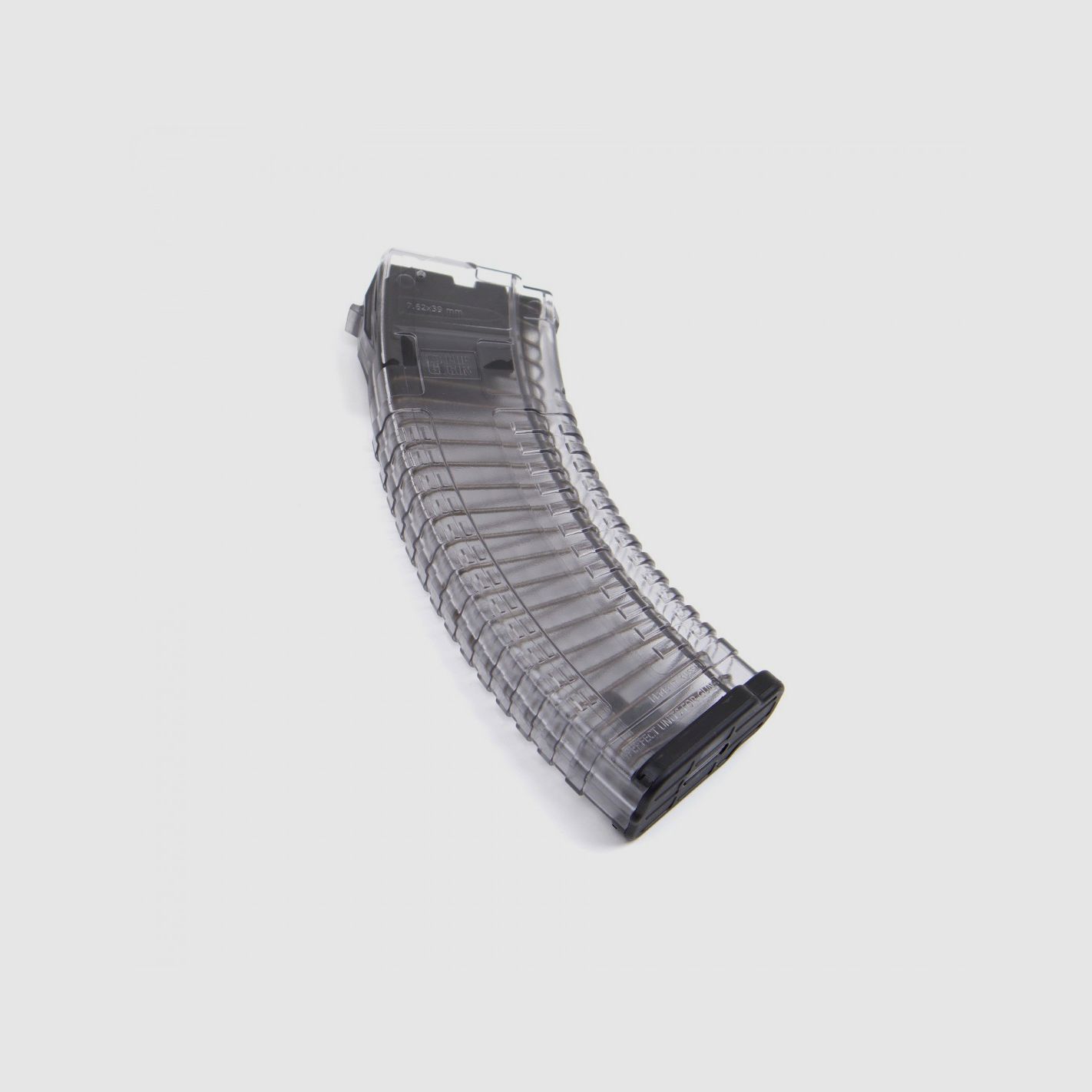 PUFGUN CARGADOR DE 30 DISPAROS PARA AK/SAIGA CAL. 7,62X39MM TRANSPARENTE, imagen 1 de 3