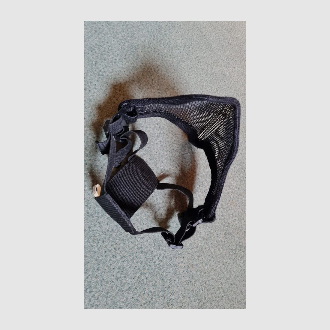 Bravo Tac Gear Strike Gittermaske halb schwarz